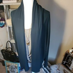 Rue 21 green cardigan